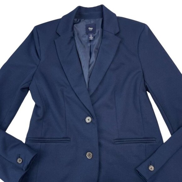 GAP Tapestry Navy Academy Blazer 2 - Picture 2 of 4
